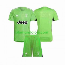 Camisola Juventus Guarda-redes Criança Equipamento Terceiro 2023-2024 Manga Curta